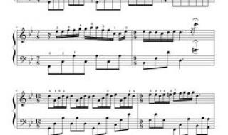 梦中的婚礼钢琴教学