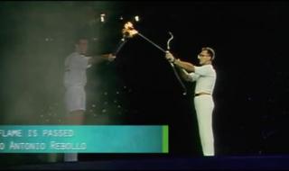 巴塞罗那奥运会点火