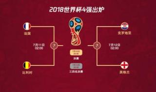 世界杯赛程安排时间表